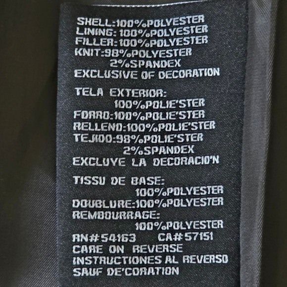 GUESS Black Puffer Jacket Hooded Quilted Lightweight Size SMALL - Picture 12 of 14